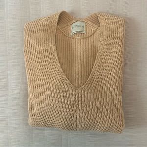 V-Neck Oversized Sweater